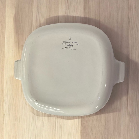 CorningWare Blue Cornflower 8” Casserole Baking Dish P-9-B-no lid USA - Picture 5 of 5